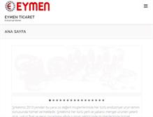 Tablet Screenshot of eymenltd.com